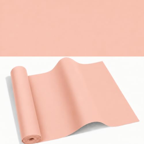 Breling 16in x 80ft Large Bulletin Board Fabric Roll, Waterproof Non-Woven Class Fabric Reusable Bulletin Board Background Decor for Classroom Decor Office School Walls(Blush)