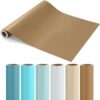 Breling 6 Roll Bulletin Board Paper, 16inch x 40ft Fade Resistant Construction Craft Paper Bulk for Classroom Bulletin Boards Decor School Office Teacher Crafts(Fresh Color)