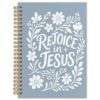 BRGYRS Christian Jesus Floral Spiral Notebook Journal 5.5x8.3Inch