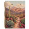 BRGYRS Western Plant Boho Spiral Notebook Journal 5.5x8.3Inch