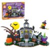 Brickcraft Halloween Haunted House Building Set & 14-Day Countdown Calendar (336 Pieces), 14 Daily Builds with Ghost, Witch & Scarecrow, Gift for Kids & Adults, Ages 8+