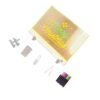 Bright and Clear Handcrafted Acrylit Writing Area Suitable for Business Ads and Indoor Decor Wall Mounted Bulletin Board
