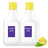 Brivolturent Floor Cleaning Solution Compatible with Narwal Flow/Flow 2 Robot Vacuum and Mop, Low-Foam Detergent Lemon & Basil Scented Multi-Surface Floor Cleaner Residue-Free 930ml(2PCS)