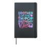 Brother Of The K-Pop Birthday Girl Korean Music Bday Hardcover Journal, Black