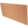 Brown Board Tile Cork 17x8 Inch Adhesive Bulletin