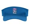 Bruh We Back Science Chemistry Lab Back to School Humor Sport Sun Visor, Youth, One Size, Royal Blue