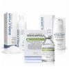 BRÜUN Korean Skincare 3-Piece Set, Bubble Foam Facial Cleanser, Cica Complex Serum Ampoule & Revital Cream, Daily Cleanse, Hydrate & Moisturize Routine