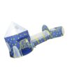 BSTiltion Baby Tent with Play Tunnel, Suitable for Kids (Blue Three piece