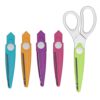 BSTiltion Craft Scissors Decorative Edge Set with 4 Replaceable Blades for School Kids Safe Stainless Steel Handcraft