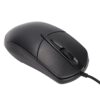 BSTiltion Heated Mouse Adjustable Black Ergonomic 1600DPI Wired Heating Mouse for Desktop Laptop