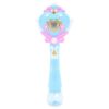 BSTiltion Kids Bubble Blower Wand with Light and Music (Blue)