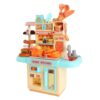 BSTiltion Kids Kitchen Playset with Cooking Sounds and Lights