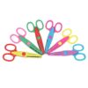 BSTiltion Kids Safety Scissors Set, Colorful Durable Plastic Cutting