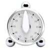 BSTiltion Kitchen Timer with Visual Countdown for 60 Minutes (Silver)