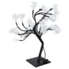 BSTiltion LED Fiber Optic Tree Lamp, 24 LED Beads