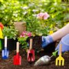 BSTiltion Mini Gardening Tool Set, Perfect for Kids Outdoor Play (Yellow)