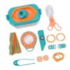 BSTiltion Precise Kids Adventure Kit Portable and Safe Outdoor Explorer Gear Set for Camping and Hiking, Plastic Storage Box 6.3x3.5x4.3in