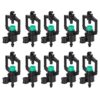 BSTiltion Watering Drippers 10pcs, 4mm Stable Irrigation Nozzles