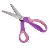 BSTiltion Wavy Serrated Scissor with Colorful Handle (Triangular