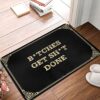 B*tches Get Sh*t Done for Stuff for Bedroom Bathmat Washable Hallway