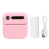 Buachois Mini Sticker Printer, Portable Bluetooth Inkless Printpods