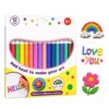 Bubble Pens, Washable 12 Color Stationery Markers, Vibrant Raised 3D Pens