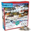 Buffalo Games - Charles Wysocki Hickory Haven Canal - 1000 Piece Puzzle