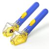 Bug Catcher for Kids with 6X Magnifier, 2 Pack STEM Educational Learning Toys Kit for Boys Girls Ages 3+, Indoor Outdoor Exploration Tool, Backyard Parks Camping, Birthday (Blue)