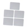 BUGUUYO 5pcs Double Sided Dry Erase Board 9x12 Inch with Ruled and Blank Sides, High Density Board for Easy Erase and Rewrite, Portable Whiteboard for Classroom and Home Use