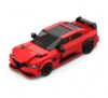 Building Block Sports Car Model Kit, DIY Racing Car Building Set, Creative Brick Vehicle Toy for Teens and Adults, Display Collectible