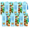 Bulk Toy Story Bookmark Party Favors Set - Bundle with 12 Bookmarks Featuring Woody, Buzz Lightyear, More for Classroom Prize Box | Toy Story Party Supplies for Boys Girls Kids