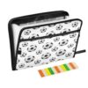 Bulletgxll Soccer Ball Accordion File Organizer 13 Pocket Expanding File Folder with Zipper & Labels A4 Letter Size Portable Document Organizer for Home, Office
