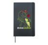 Busiasaurus Busia Tyrannosaurus Dinosaur Baby Mother's Day Hardcover Journal, Black
