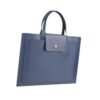 Business Briefcase for Laptop Top Handle Waterproof Blue