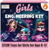 Butterfly EduFields 100+ Girls Engineering Science Kit for Kids Age 8-12