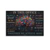 Butterfly Tree Poster Office Motivation Teamwork Canvas Wall Art