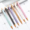 BUXGWLCH 6 Piece Ballpoint Pen Metal Stationery School Office Pens