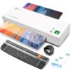Buyounger 9 Inch Thermal Laminator Machine Set with 40 Sheets