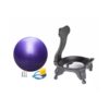 BXKCFYBSQ Yoga Ball Chair with 55cm Stability Ball