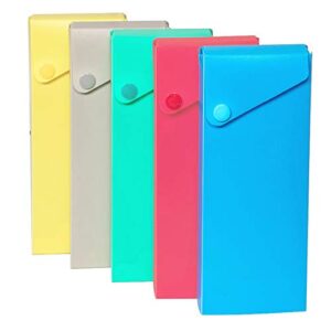 C-Line Slider Pencil Case, Poly, 1 Pencil Case, Color May Vary (05600)