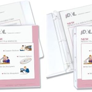 C-Line Top Loading Heavyweight Poly Sheet Protectors, Clear, 8.5 x 11 Inches, 200 per Box (62097) (Pack of 2)