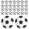 Cabilock 30pcs Soccer Ball Pen Clip Charm Pvc Soft Decorative Topper