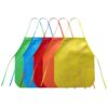 Cabilock 5pcs Painting Aprons Non Woven Reusable Drawing Apron