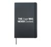 Cage Was Never Locked Motivational Inspirational Growth Hardcover Journal, Black