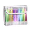 CAIFAP Marker Glow Effect Fluorescent Gel Pen Set Smooth Flowing Inks For Study Notes And Crafts Activities