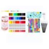 Caliart 72 Colors Double Tip Brush Pen 100 Watercolor Paint Set