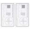 Calibration Ruler Slide 0.1mm for Microscope Measurement Microscope Micrometer Ideal for Scientific Work Calibration Ruler