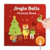 Cali's Books Jingle Bells Music Book for Toddlers 1-3 Years Old