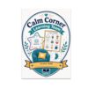 Calm Corner Learning Team Poster for Classroom, 13x19 Inch, Portrait, Unframed