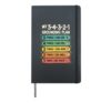 Calming Strategies 54321 Grounding Plan Hardcover Journal, Black